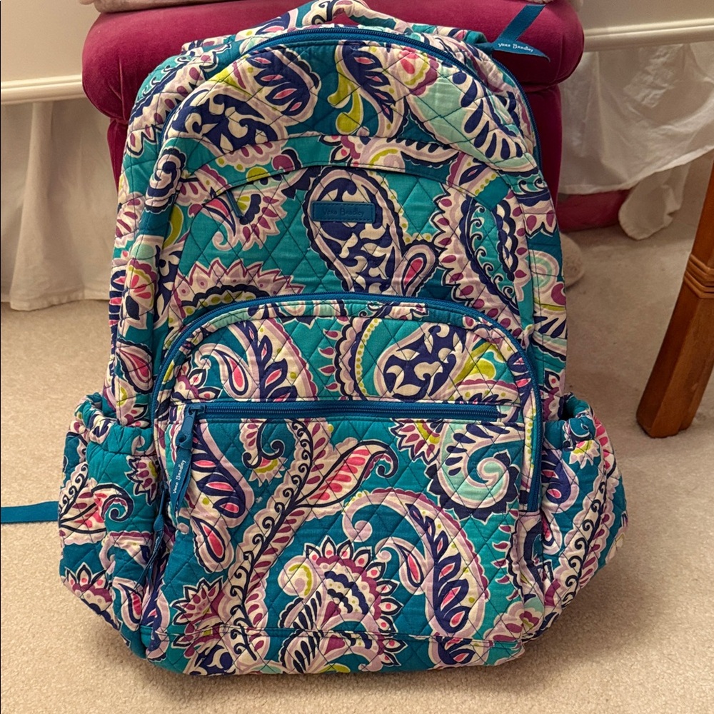 Vera Bradley Waikiki Paisley Women's Campus Backpack